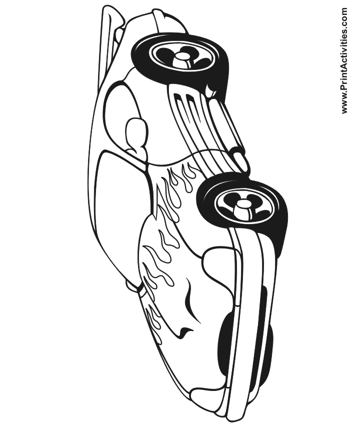 Cool car 14 Coloring Page