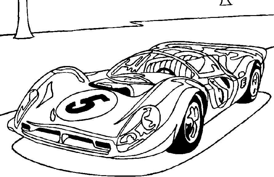 car 15 Cool Coloring Page