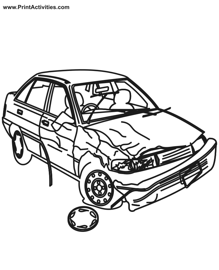 car 17 Cool Coloring Page
