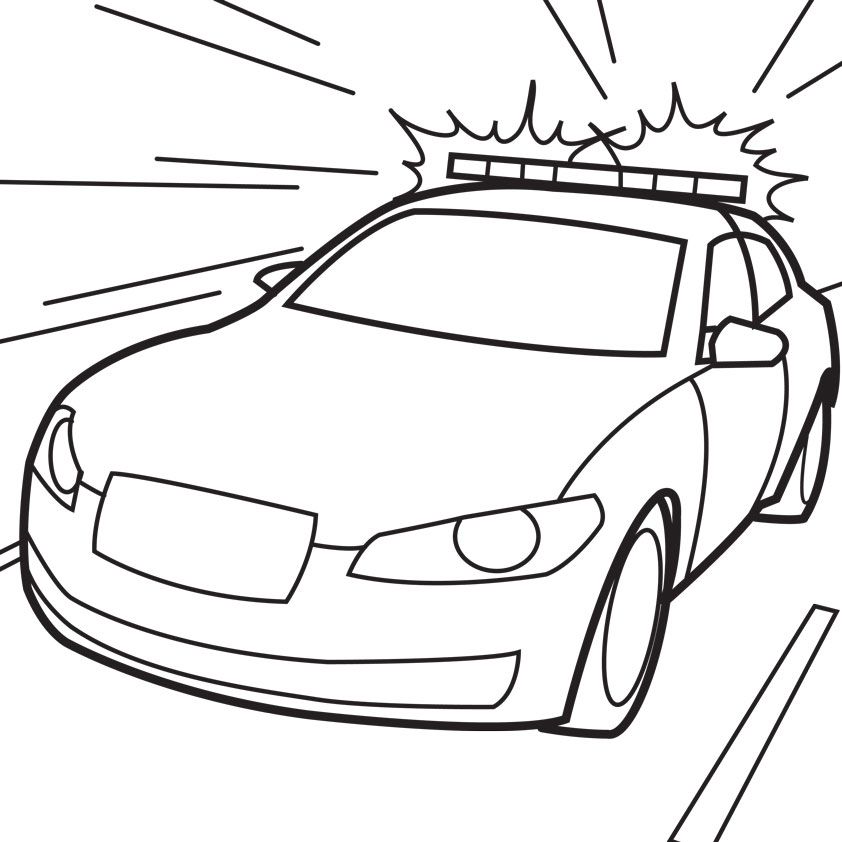 car 27 Cool Coloring Page