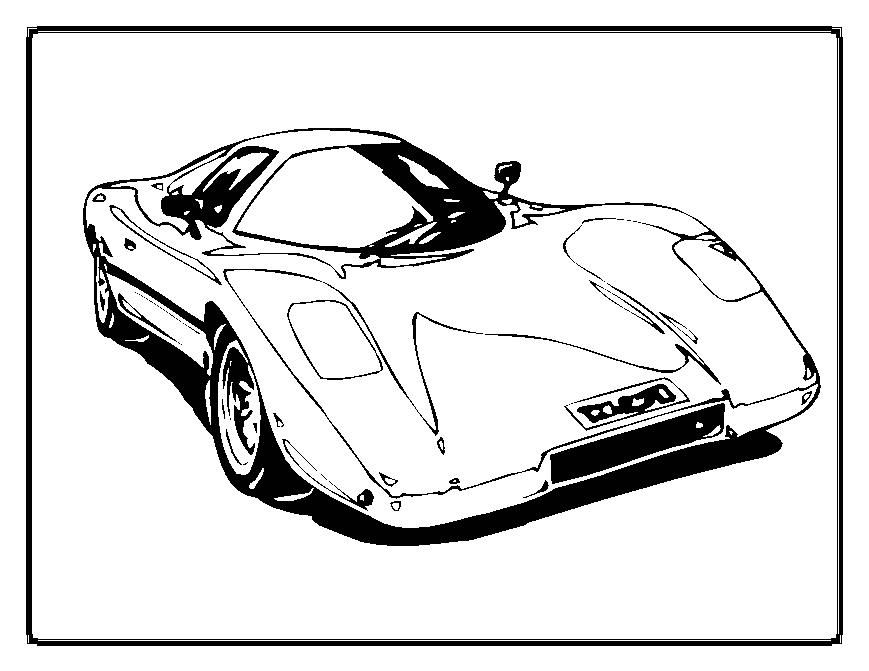 car 3 Cool Coloring Page