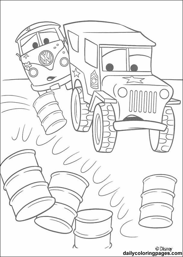 Cool car 30 Coloring Page