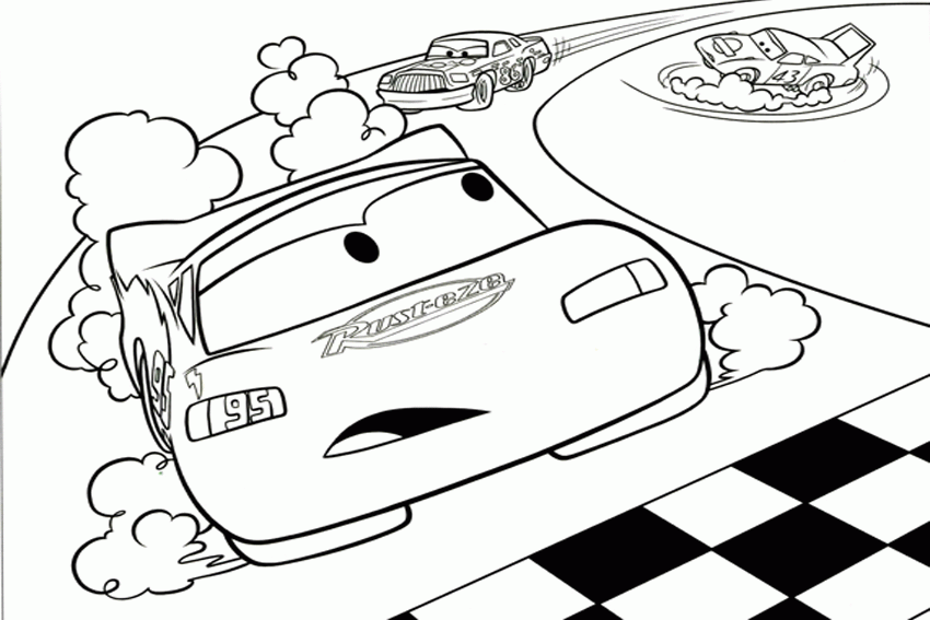 car 33 Cool Coloring Page