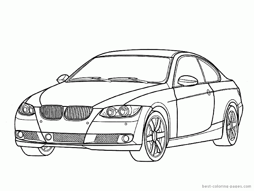 car 39 Cool Coloring Page
