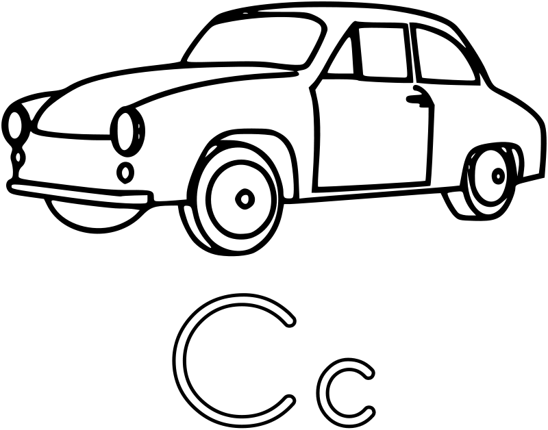 car 45 Cool Coloring Page