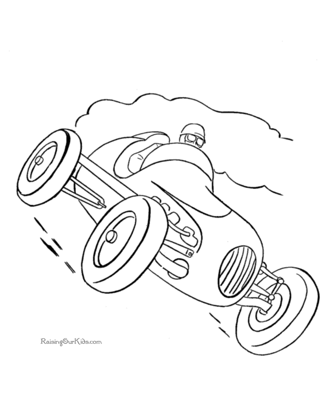 Cool car 46 Coloring Page