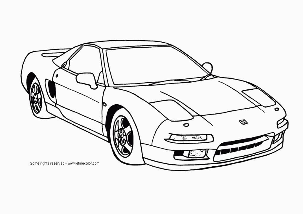 car 49 Cool Coloring Page