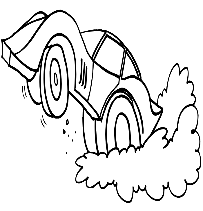 Cool car 50 Coloring Page