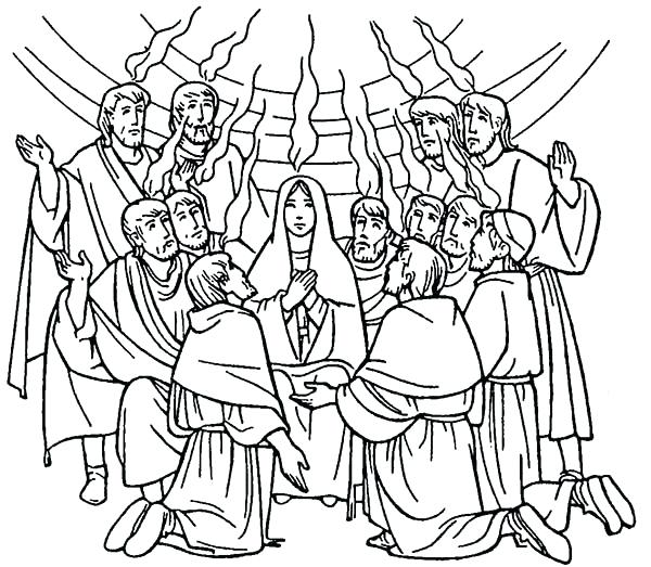 Cool Acts 1 16 Coloring Page