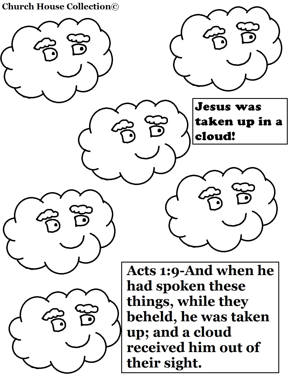 Cool Acts 1 9 Coloring Page