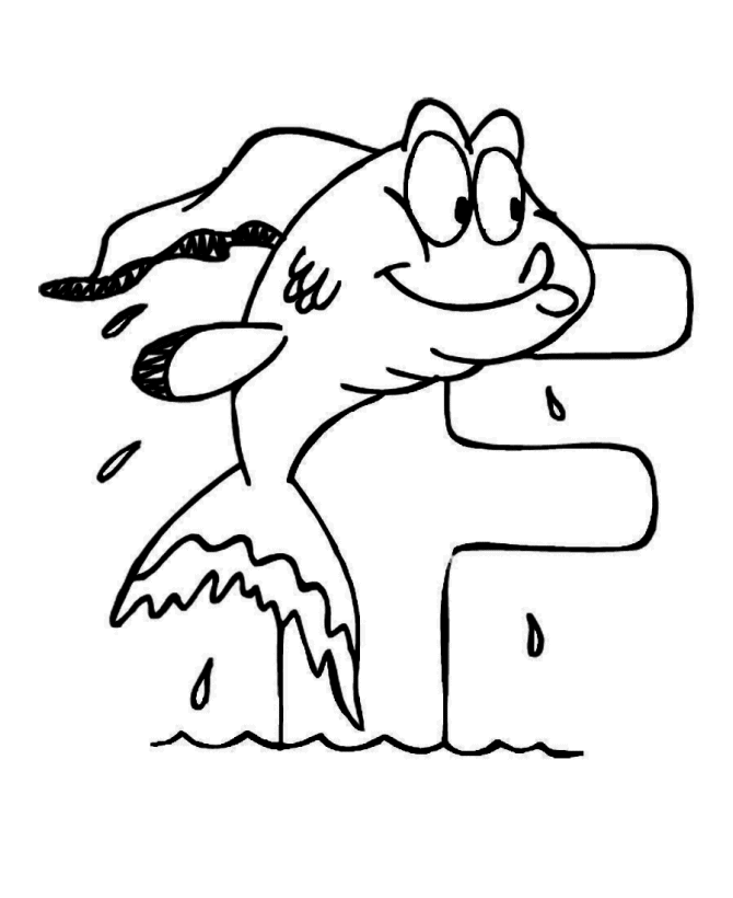 Alphabet Animal 12 Cool Coloring Page