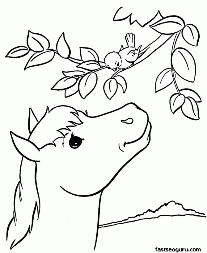 Alphabet Animal 21 For Kids Coloring Page
