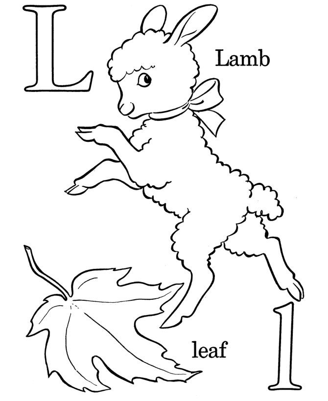 Cool Alphabet Animal 23 Coloring Page