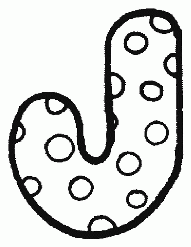 Dot Alphabet 12 Cool Coloring Page