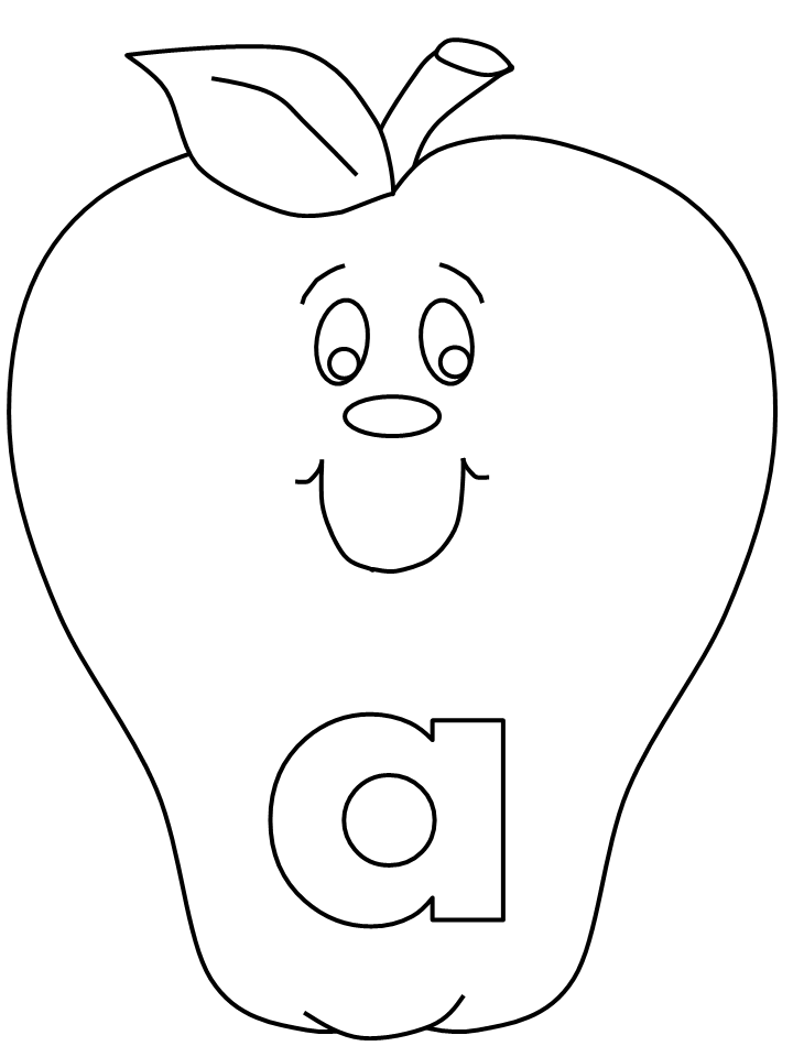 Cool Alphabet 10 Coloring Page