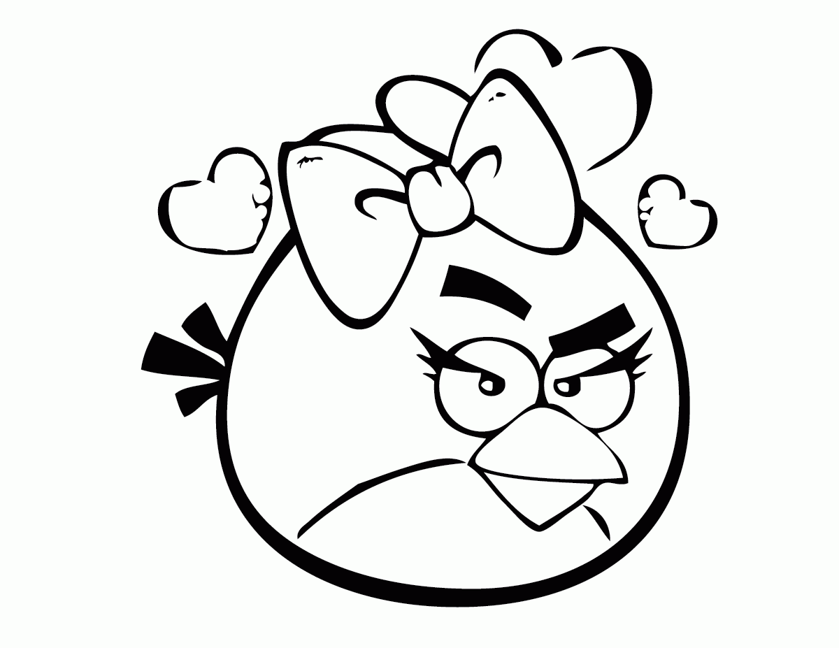 Angry Bird 20 For Kids Coloring Pages   Coloring Cool