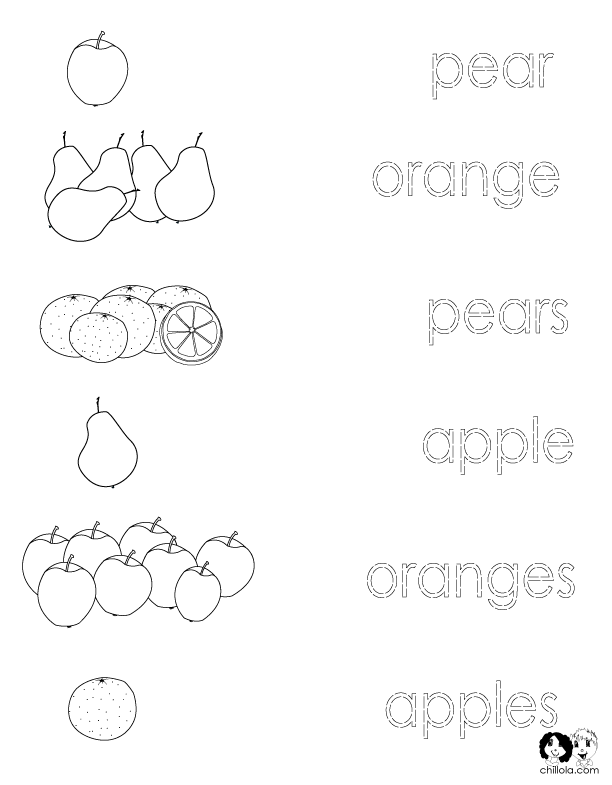 Apple Fruit 29 Cool Coloring Page