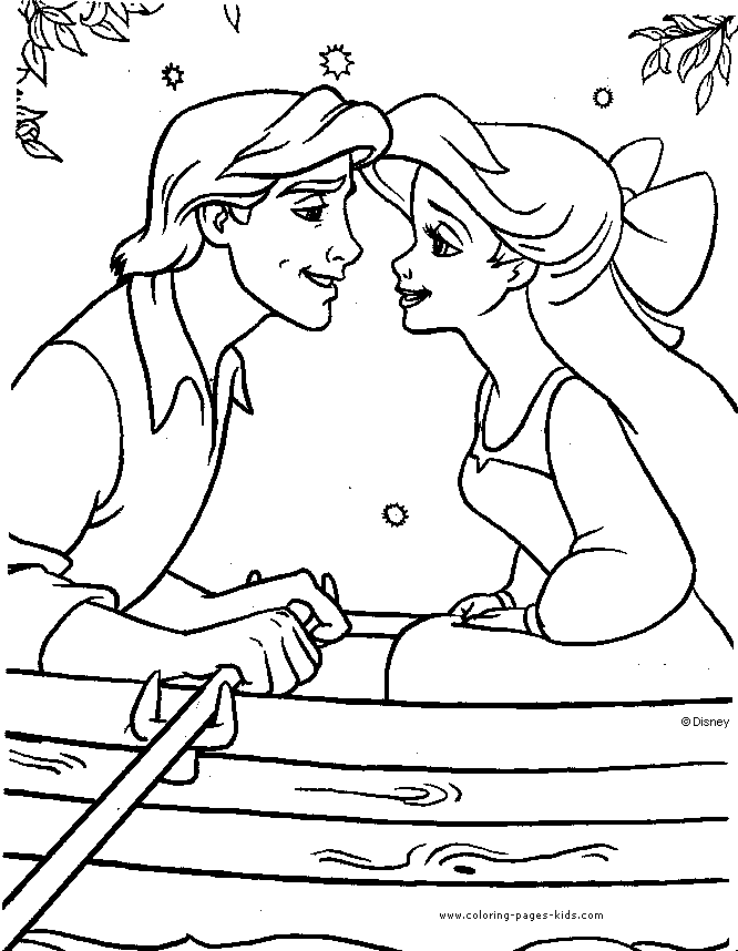 Ariel The Mermaid 31 Cool Coloring Page