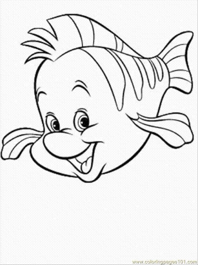 Cool Ariel The Mermaid 42 Coloring Page