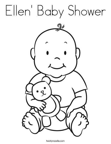 Baby Boy 25 Cool Coloring Page