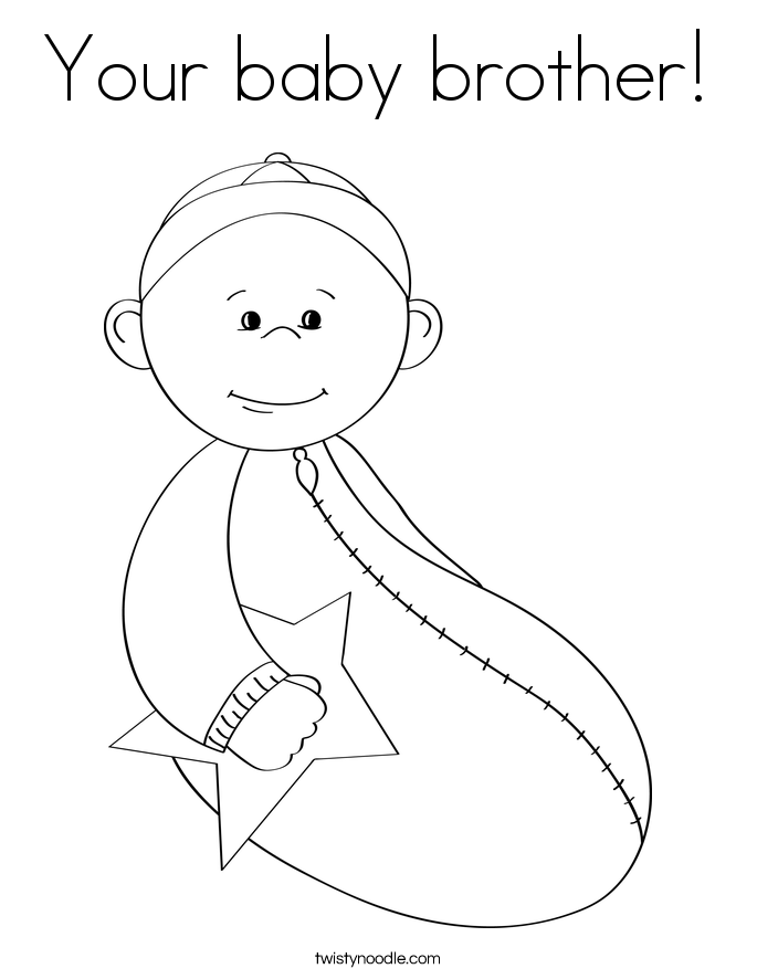 Baby Boy 28 For Kids Coloring Page