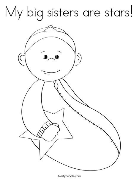 Cool Baby Boy 34 Coloring Page