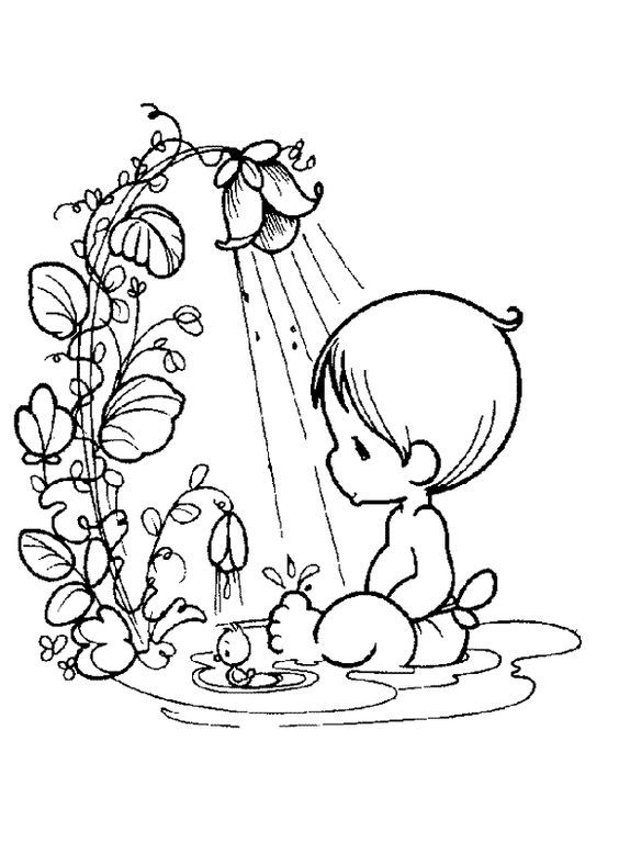 Baby Boy 35 Cool Coloring Page