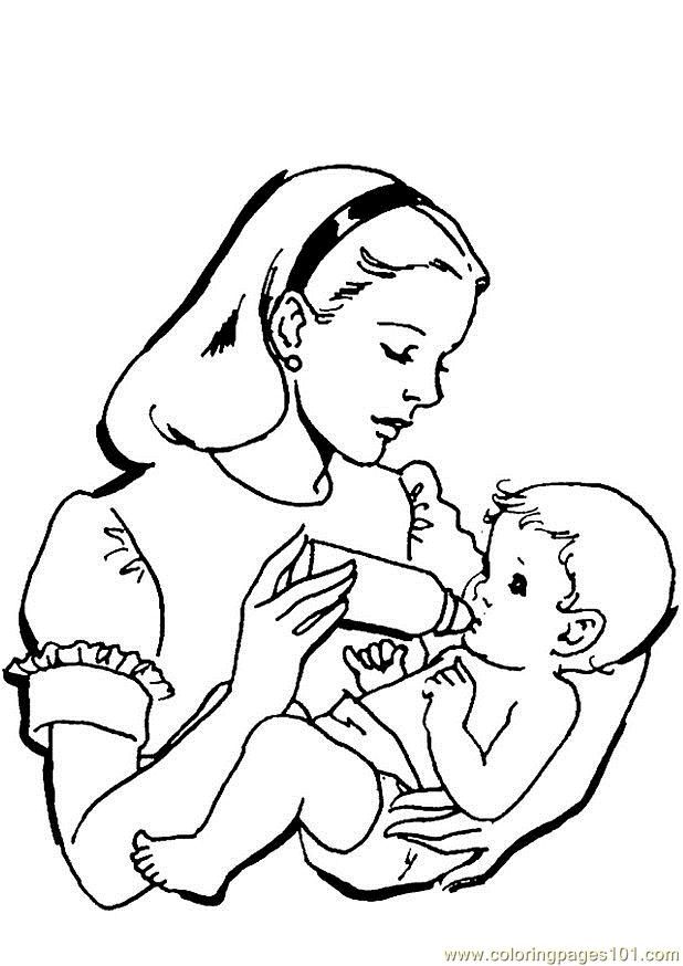 Baby Boy 36 For Kids Coloring Page