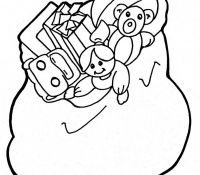 Cute Bag Coloring Page Cool