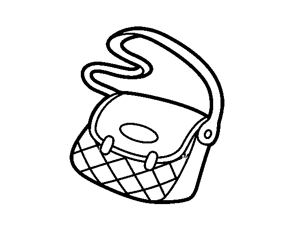 Little Bag Coloring Page For Kids Coloring Page