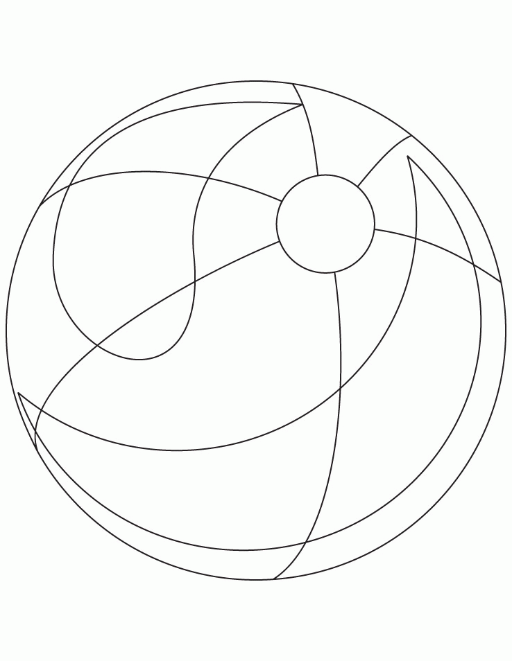 Ball 17 Cool Coloring Page
