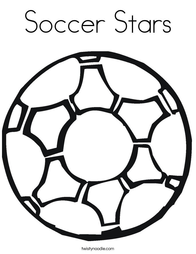 Ball 4 For Kids Coloring Page