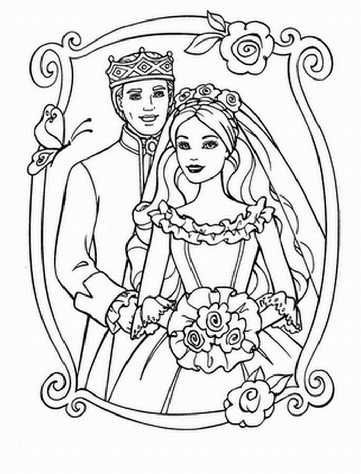Barbie 11 Cool Coloring Page
