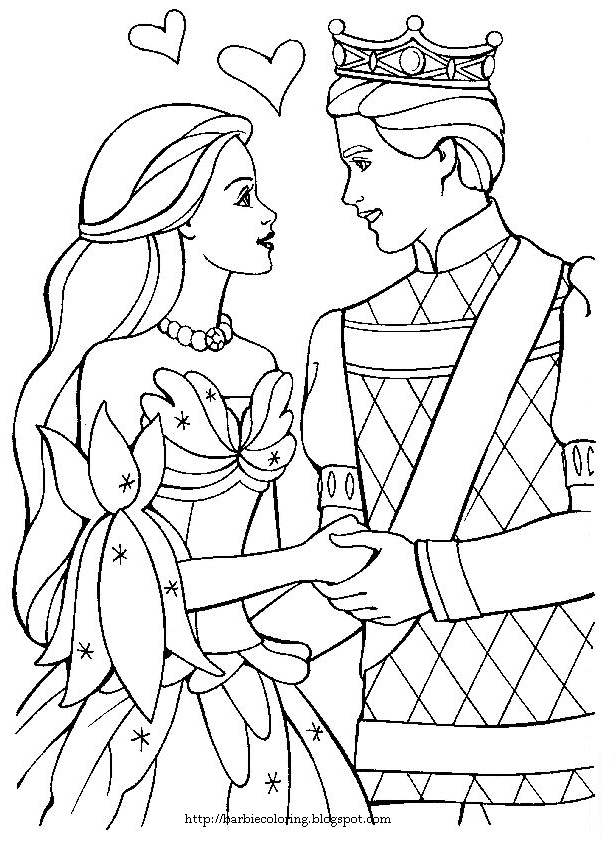 Barbie 19 Cool Coloring Page
