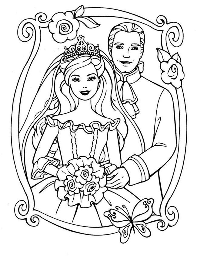 Cool Barbie 28 Coloring Page