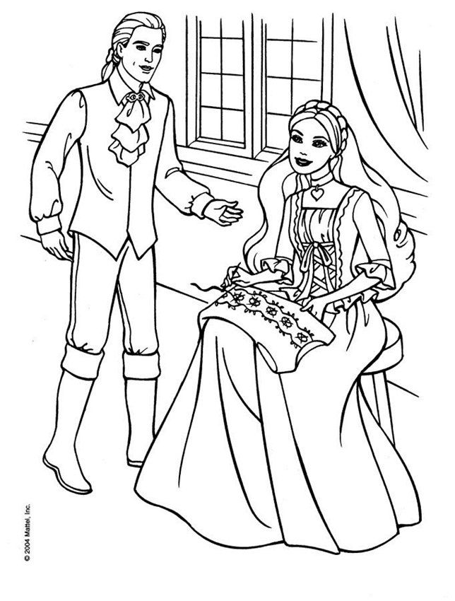 Barbie 29 Cool Coloring Page