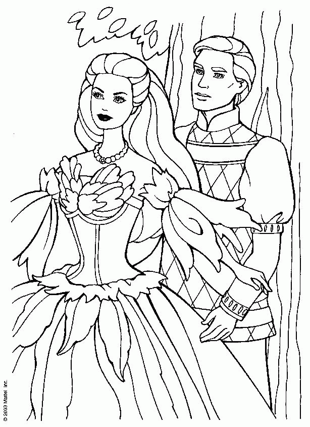 Barbie 30 For Kids Coloring Page