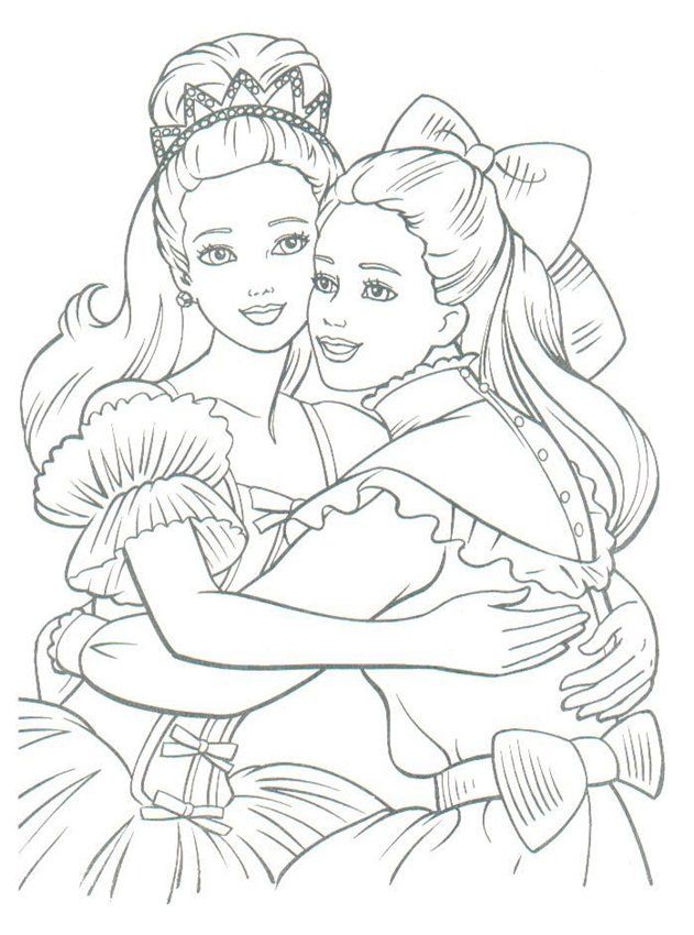 Cool Barbie 32 Coloring Page