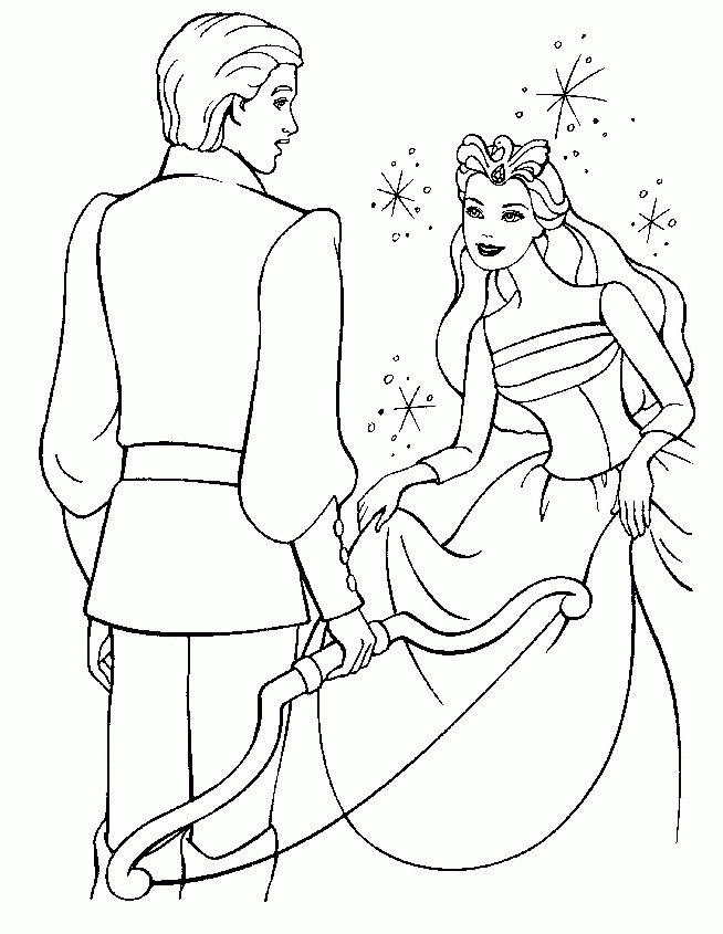 Barbie 46 Cool Coloring Page