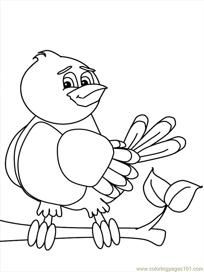Bird 27 Cool Coloring Page