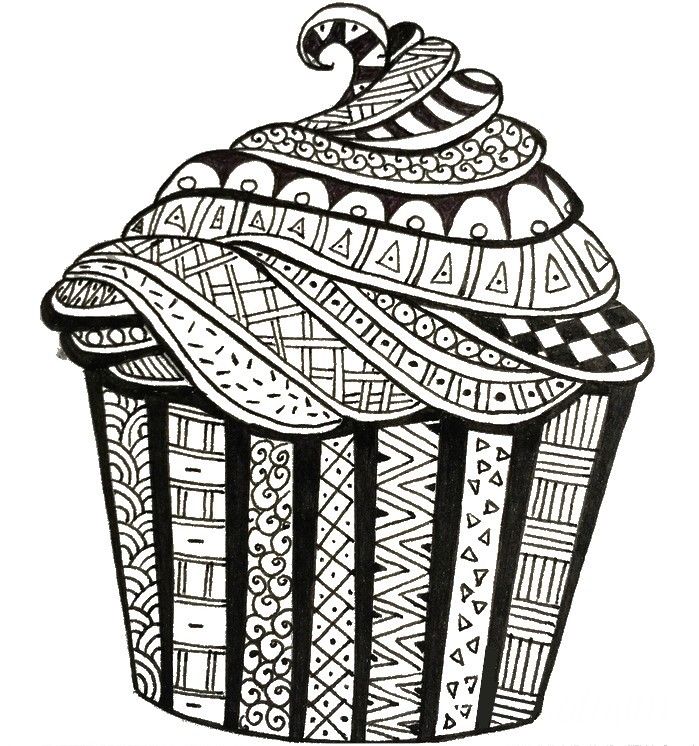 Birthday Cake Coloring For Kids Cool Coloring Page
