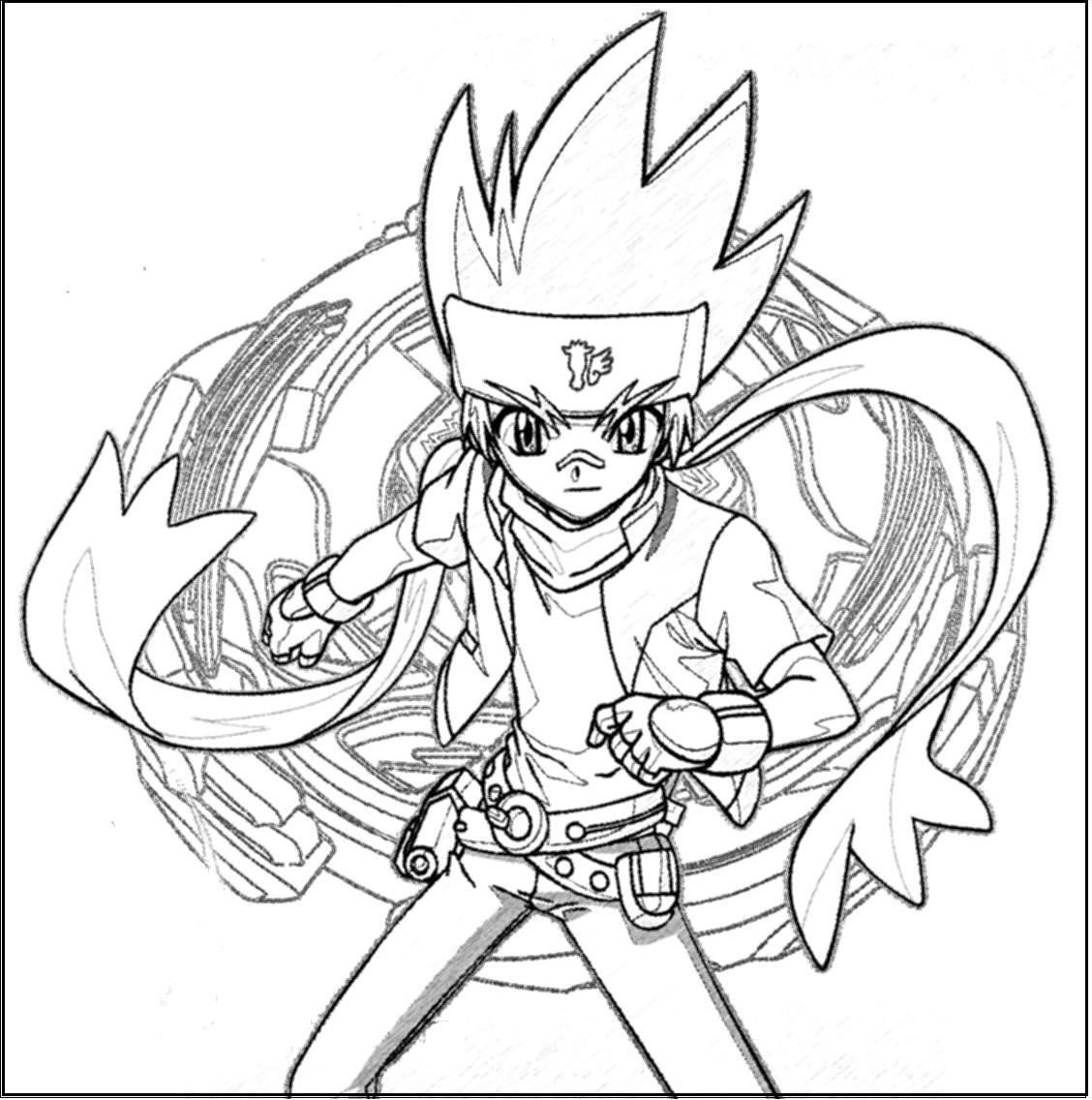 Blade As Hero Cool Coloring Page