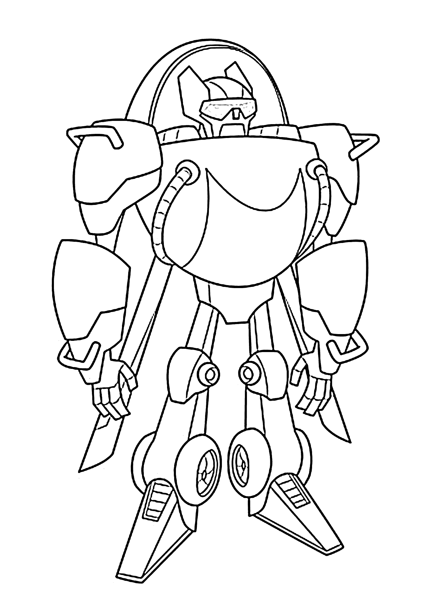 New Print Blade Cool Coloring Page