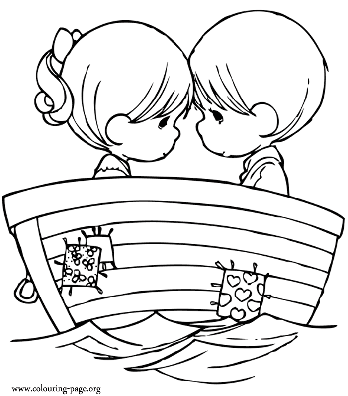 Cool Boat 7 Coloring Page