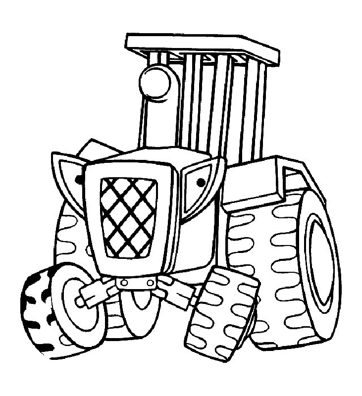 Bob The Builder 18 For Kids Coloring Page
