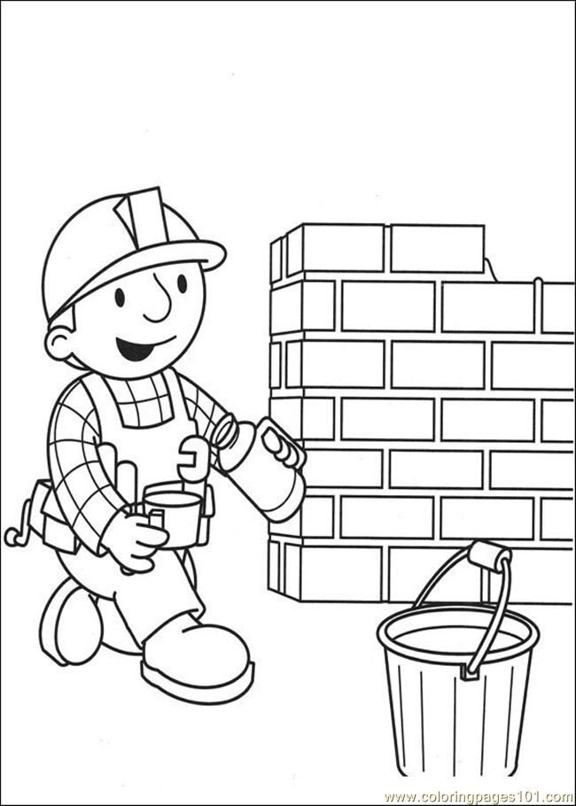 Bob The Builder 21 Cool Coloring Page