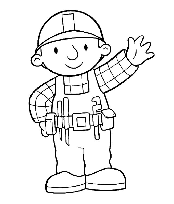 Bob The Builder 22 For Kids Coloring Page