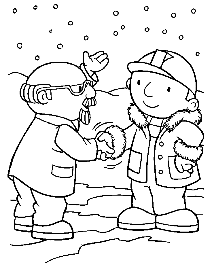 Bob The Builder 23 Cool Coloring Page