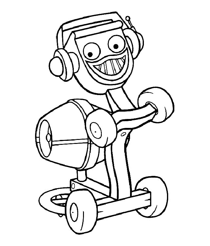 Bob The Builder 25 Cool Coloring Page