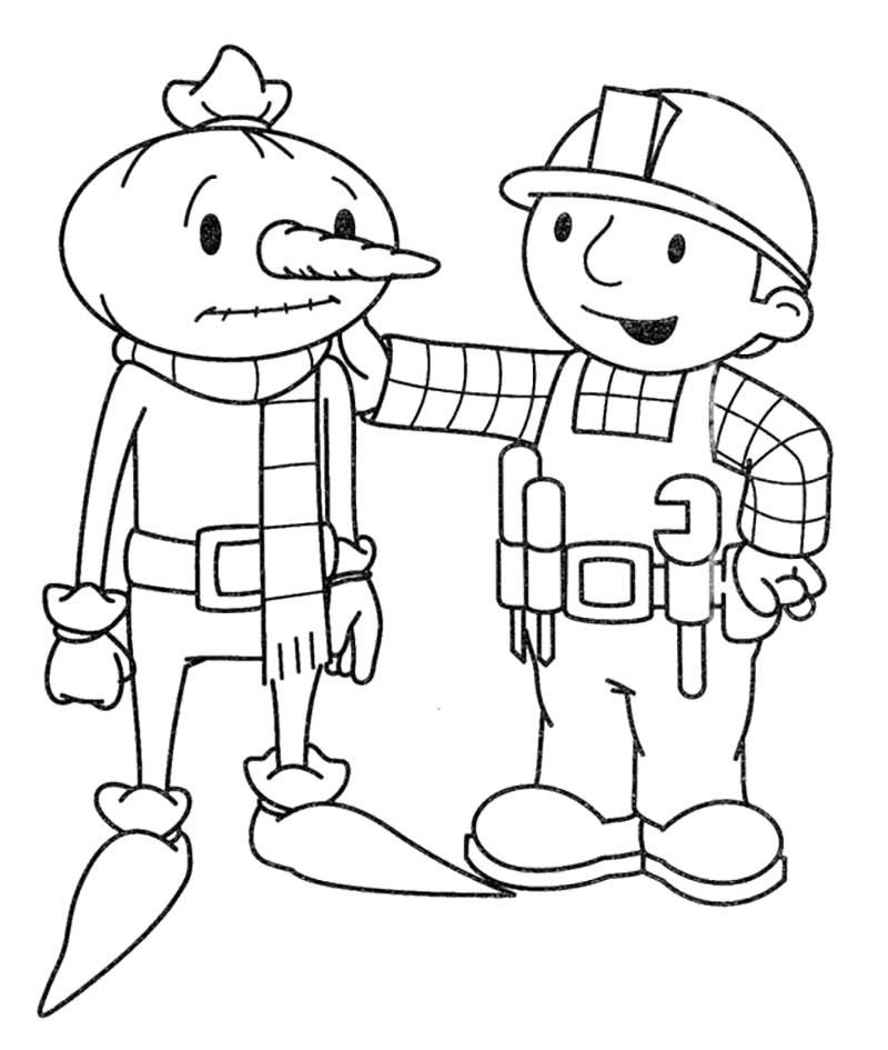 Bob The Builder 30 For Kids Coloring Page